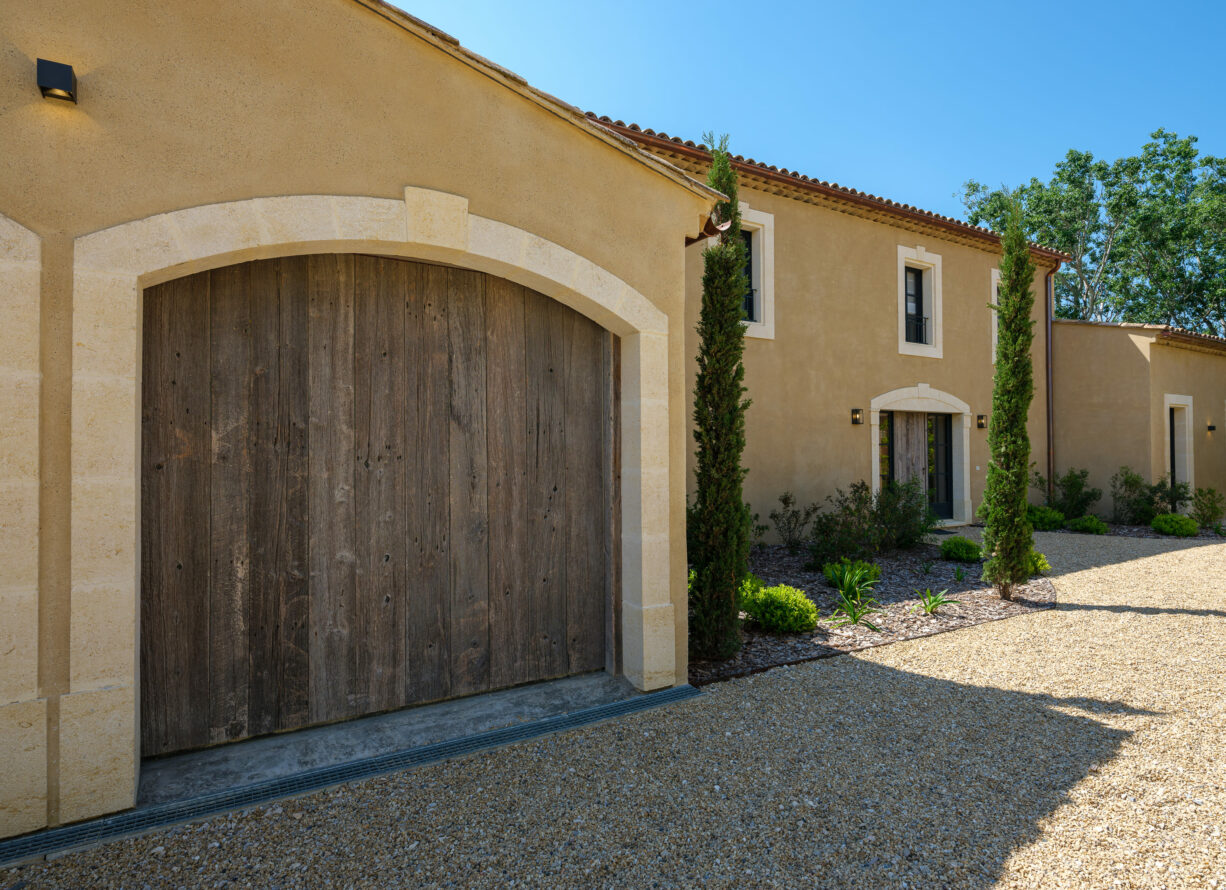 installation porte de garage