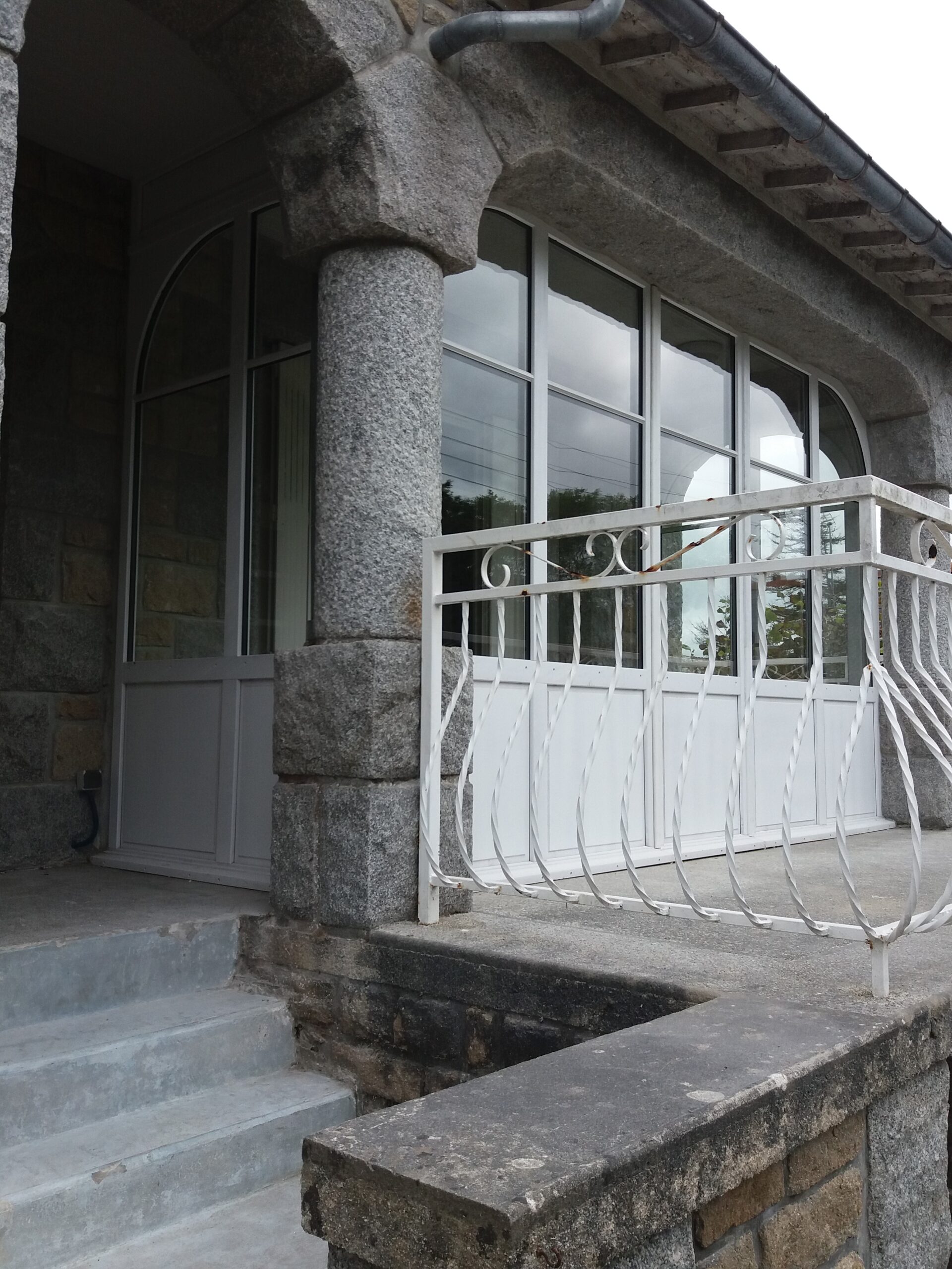 pose de veranda loggia