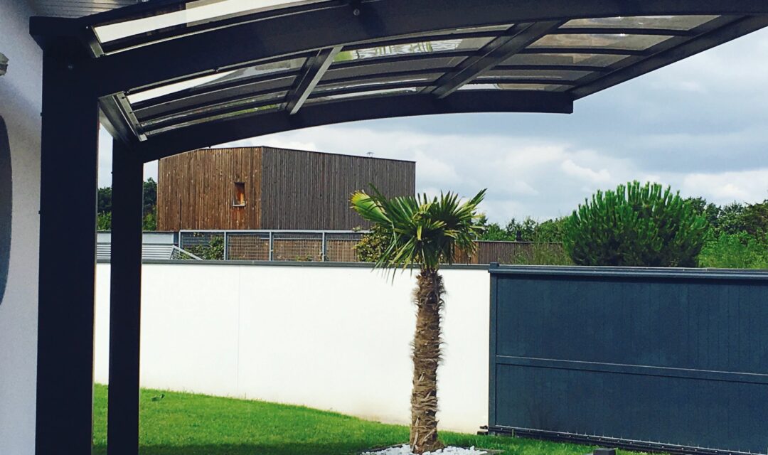 carport camping car 2 poteaux