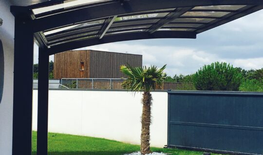 carport camping car 2 poteaux